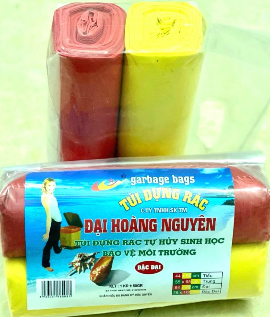 Túi rác size Đại Đại (78*100cm) - Đại Hoàng Nguyên