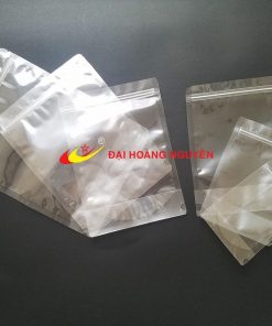 Túi zip đáy đứng - TRONG